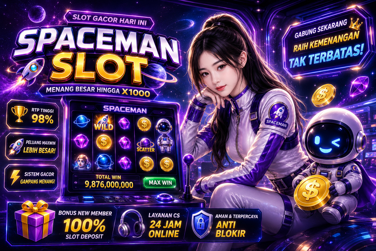 Spaceman Slot Ternyata Punya Pola yang Menarik Dicoba