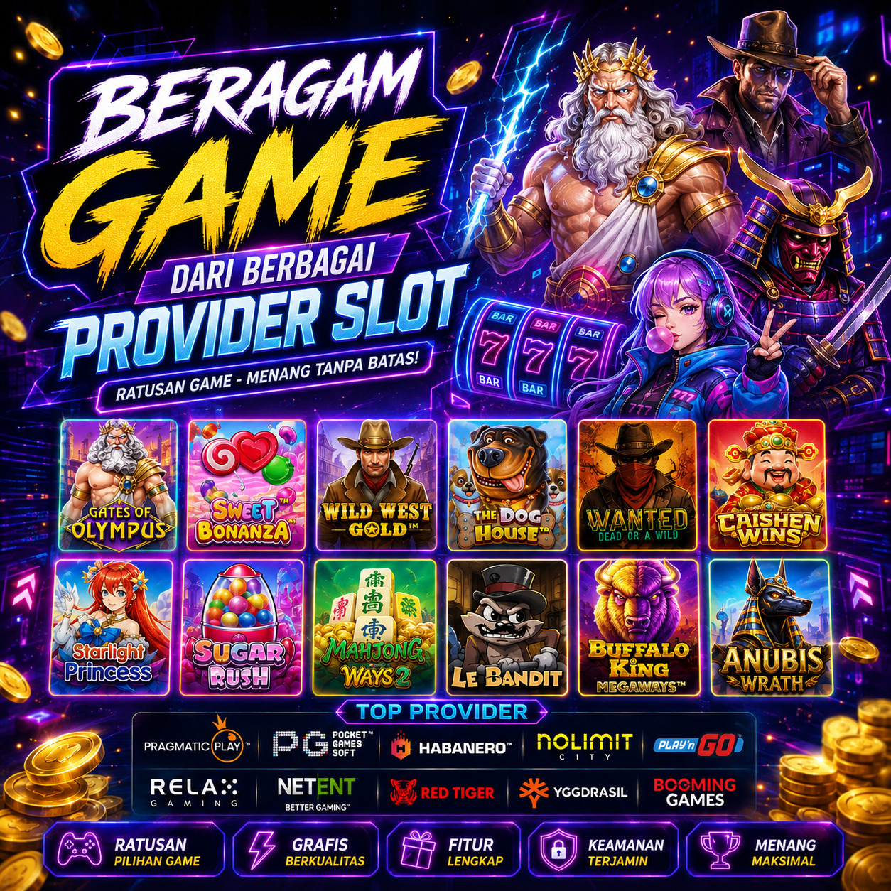 Game Slot dengan Nuansa Kota Masa Depan: Ketika Teknologi Bertemu Imajinasi